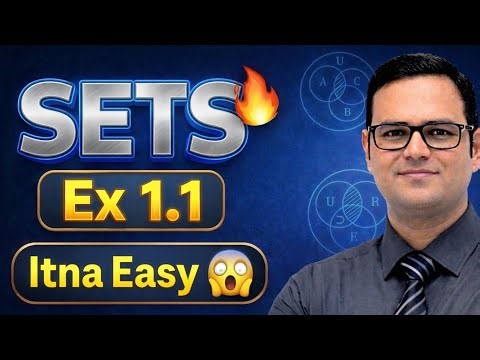 Class 11 Maths Exercise 1.1 | Chapter 1 Sets | Full Explanation 🔥 NCERT Solutions | Nexa Classes