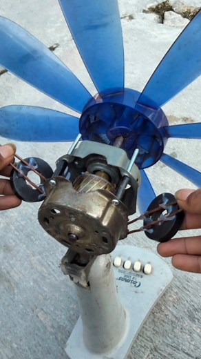 4.6M views · 50K reactions | Free energy fan tool runs itself from magnets. How to make a free energy fan at home | Munwar Jaan | Facebook