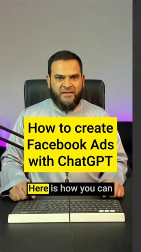 Unlock the full potential of your Facebook ad campaigns with ChatGPT! 🚀 In this video, I walk you through the entire process of creating Facebook ads, from crafting a detailed customer avatar to writing compelling ad copies and even creating video ads. 🎯 Key Takeaways: Importance of a detailed customer avatar: Tailoring your ads to speak directly to your target audience increases their effectiveness. Being specific with prompts: Giving ChatGPT detailed and specific prompts results in more tail