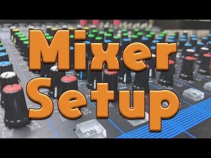 Mixer Setup for Streaming (and how to separate mic for discord)