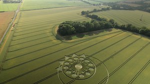 Drone Discovers: Unraveling Mysterious Crop Circle Patterns - Worldwide