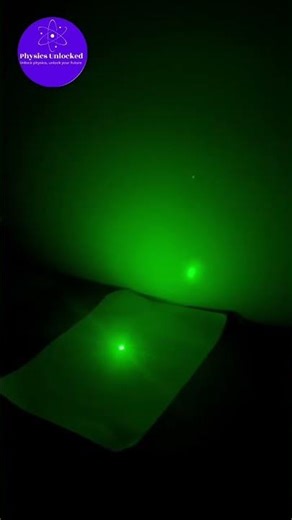 Black Paper Absorbs Laser Light?! 😲 Physics Explained