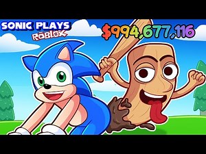🦔 POOP A BRAINROT MAX LEVEL! [FUNNY GAME] | Sonic Plays Roblox Poop A Brainrot