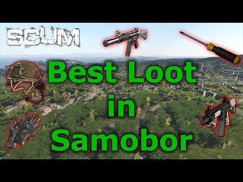 UNBELIEVABLE Loot Spots In SCUM: This City Revealed! (Samobor)
