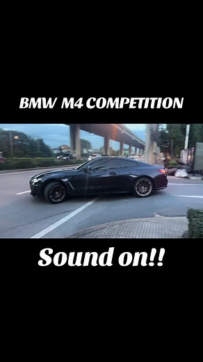 BMW M4 Competition Exhaust Sound Experience