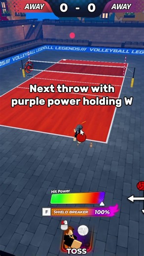 How to do the best Sanu serve in Volleyball Legends
