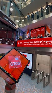 London Stock Exchange Welcomes Guaranty Trust Holding Company PIc (GTCO PIc) as GTCO Plc becomes the First Financial Services Institution in West Africa to List and Trade its Ordinary Shares on the Exchange. This historic achievement marks a transformative chapter; unlocking access to deeper capital pools and a global Investor Base. #Bestofbothworlds #Dual-listed #ProudlyNigerian #Proudlyafricantrulyinternational | Guaranty Trust