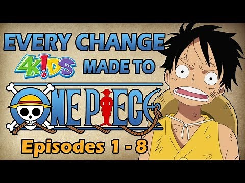 Every Change 4Kids Made to One Piece: Romance Dawn Arc