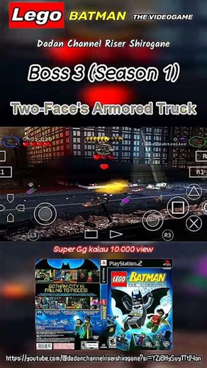 Lego Batman PS2.AetherSx2 Two-Face's Armored Truck.Season 1 (The VideoGame)
