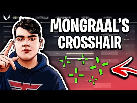 How To Get Mongraal's Crosshair In Valorant! (GOD AIM)
