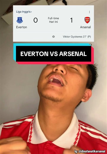 Everton vs Arsenal Match Highlights: 0-1 Result