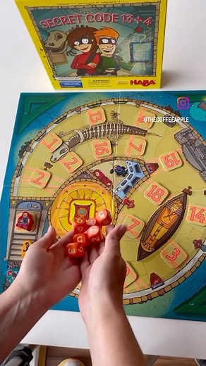 Fun family game for secret agents looking to crack the tricky codes. Be it through addition, subtraction, multiplication or division, roll the dice to crack the number codes! 🕵️‍♀️🕵🏻‍♂️🕵🏻‍♂️🕵️‍♀️ | The Coffee Apple