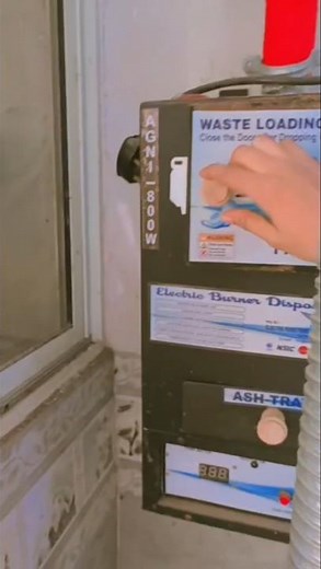 sanitary pad disposal machine