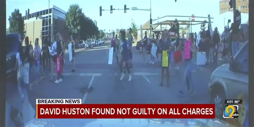 David Huston found not guilty on all charges