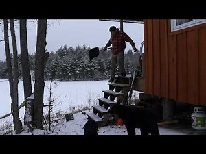 Off Grid Cabin in the Canadian Wilderness