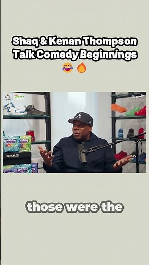 How Kenan Thompson REALLY Got Into Comedy 🔥 #shaq #thebigpodcast