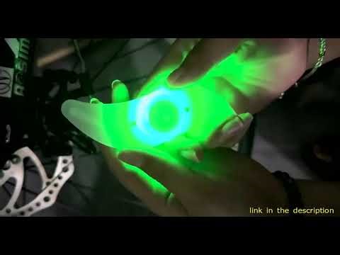 Bike Wheel Spoke Light Tire Lights 3 Mode LED Tyre Tire Flash Lamp Bike Safety Warning Easy to Inst