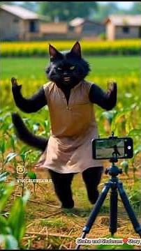 shaka ki love story 😍🤣#catvideos #animation