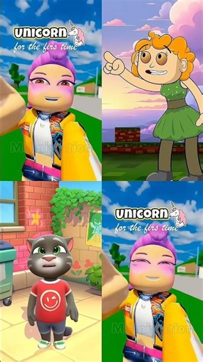 Unicorn at the FIRST TIME 🦄🤣 Roblox Brookhaven Funny Meme #roblox #funny #prank #shorts