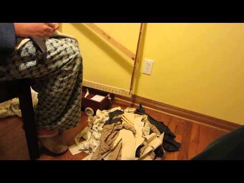 Making the Warp for Rag Rugs