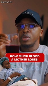 1.1M views · 69K reactions | This is the amount of blood a woman loses during childbirth! We need to do better. No woman should lose her life while bringing another into the world. | Aproko Doctor | Facebook