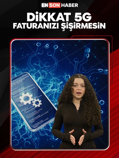 Türkiye'de 5G döneminin başlamasıyla birlikte faturalarınızda sürprizle karşılaşmamanız için yapmanız gerekenleri anlattı. #5g #fatura #telefon #internet