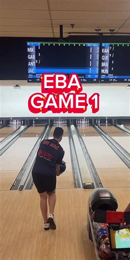 Not my best game but has to keep it as close as possible for me team. Your not going to win every match in bowling. But when your opponent is having a if game not giving up is what you gotta do for your team. #brandsofbrunswick #thehype #dv8 #pbatour