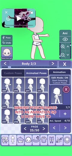 Angels Dust Poison Dance Tutorial - Gacha Life 2