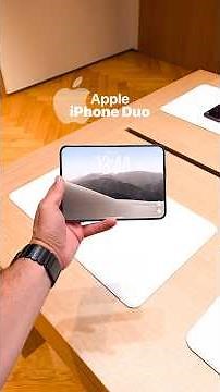 I finally got my hands on the iPhone Duo 🤯