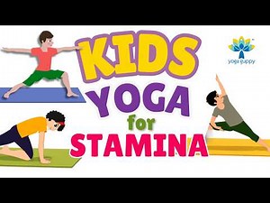 Kids Yoga for Stamina | Improve Flexibility & Strength | Cardio Yoga for Children | Yoga Guppy