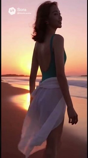 Golden Hour Serenity – Sunset Gravure Idol MV #GravureIdol #GoldenHour#BeachVibes #JapaneseIdol