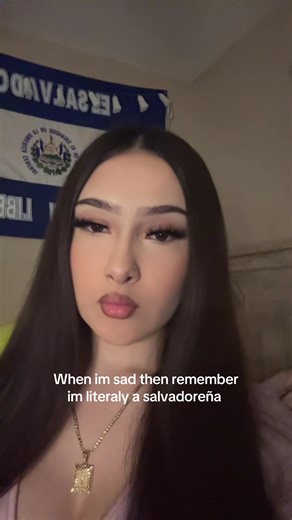 #salvadoreña #juliana #mn #fyp #🇸🇻 | when i'm sad but remember i'm mexican