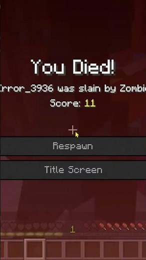 First death of Many! #theminecraftseries