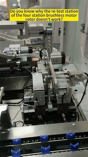 Real shot of four station BLDC rotor automatic balancing machine - Zero Dynamic.