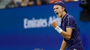 49K views · 1.1K reactions | Holger Rune has got the Ashe crowd on their feet! | US Open Tennis Championships | Facebook