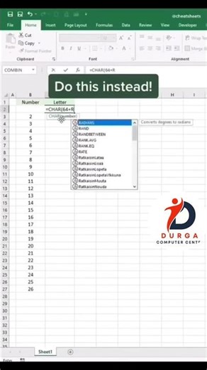 EXCEL NUMBER TO WORD CONVERT FORMULA #excel #youtube #education #computer #viral