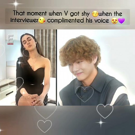 BTS Indian Interview - Sakshma Srivastav....when V got shy 🤭😚😂💜