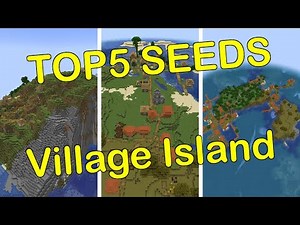 Top 5 Best Village Island Spawn Seeds for Java 1.19/1.19.1/1.19.2 | Minecraft
