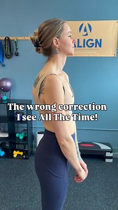 Almost every single time I assess someone and mention their shoulders they instinctively pinch them back. But when the shoulders move and the ribcage, pelvis, and spine don’t come with them, we’re just creating tension. Not to mention an illusion of “correct posture” that’s impossible to maintain. Neutral posture is a full-body relationship.🧡 We start by finding equal balance through the feet. Stack the ribs over the hips. Open the chest without flaring the ribcage. Gently rotate the shoulders 