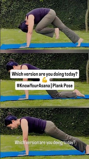 Plank Pose (Phalakasana) – 3 Versions You Must Try | Know Your Asana Series