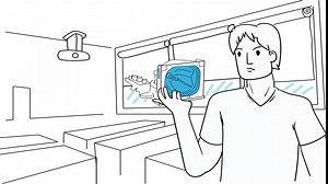 Aurabeam 915B403001 Professional Mitsubishi TV Lamp Replacement for WD-65C8 Genuine Original Philips Bulb with Housing