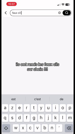 enfin #shein#fauxcils#procedure#fyp#pourtoi