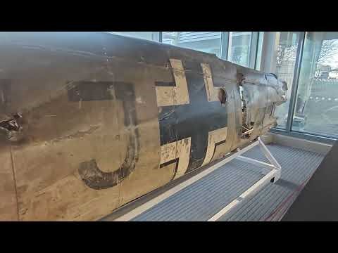 Rudolf Hess Messerschmitt Bf 110E plane fuselage