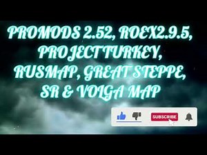 Euro Truck Simulator 2 - Promods 2.52,Rusmap,Project Turkey,Volga Map,Roextended2.9.5,SRegion Map