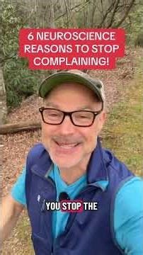 Stop complaining