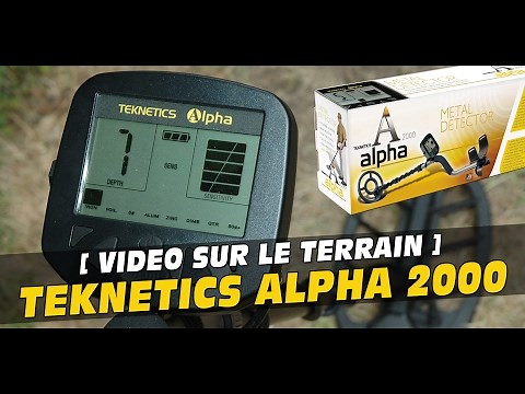 Détecteur de métaux TEKNETICS ALPHA 2000