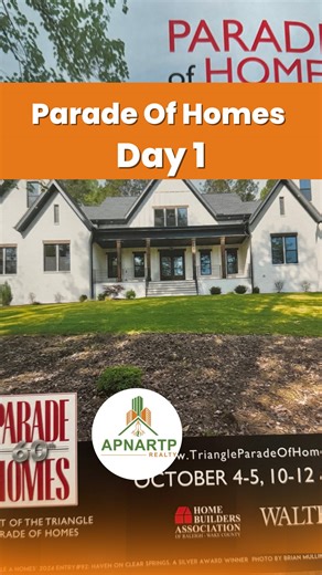 ✨ Day 1 of the Triangle Parade of Homes is officially here — and I’m exploring some of the most stunning new homes across the Raleigh area! 🏡 This year’s event runs October 4–5, 10–12 & 17–19, 2025, from 12 PM – 5 PM each day. Visit 👉 triangleparade.com for the full list of homes and builders. From modern designs to luxury craftsmanship, I’m sharing highlights, inspiration, and a peek inside my favorite homes so far. 📍 I’m Ananth Chivukula, your local Realtor here in Apex, NC 📞 919-561-2427 