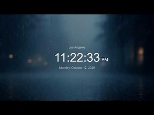 🔴 LIVE | Clock / Time in Los Angeles now / LIVE Los Angeles / what time is it now