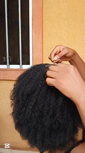 894K views · 21K reactions | I'm the real Queen of wool  Afro wig with Bangs Using Brazilian Wool | Nikky Hair & Lifestyle | Facebook