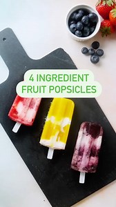 Make your own popsicles with this easy 4 ingredient fruit recipe🍓 | wikiHow